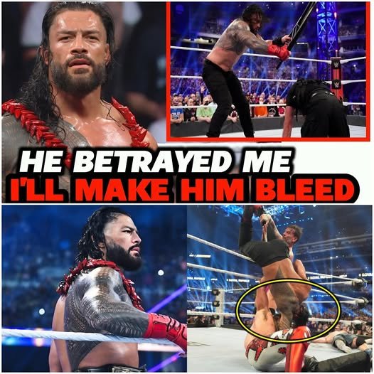 ROMAN REIGNS EXPLODES AT SETH ROLLINS: Vows to Spill His Blood After an Unforgivable Betrayal That Will Change WWE Forever!