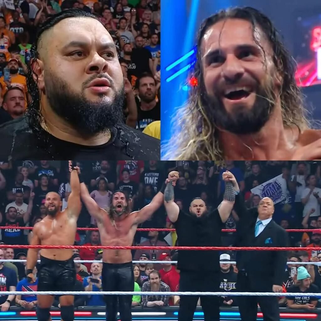 Seth Rollins & Bron Breakker defeat CM Punk & Sami Zayn in a Tag Team match