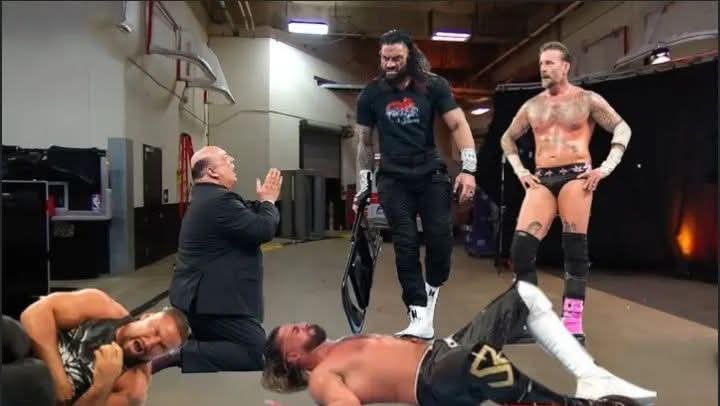 Oh OMG Roman reigns & CM Punk’s Betrayed Seth Rollins & Bron Breakker & Paul Heyman today WWE Smackdown Backstage