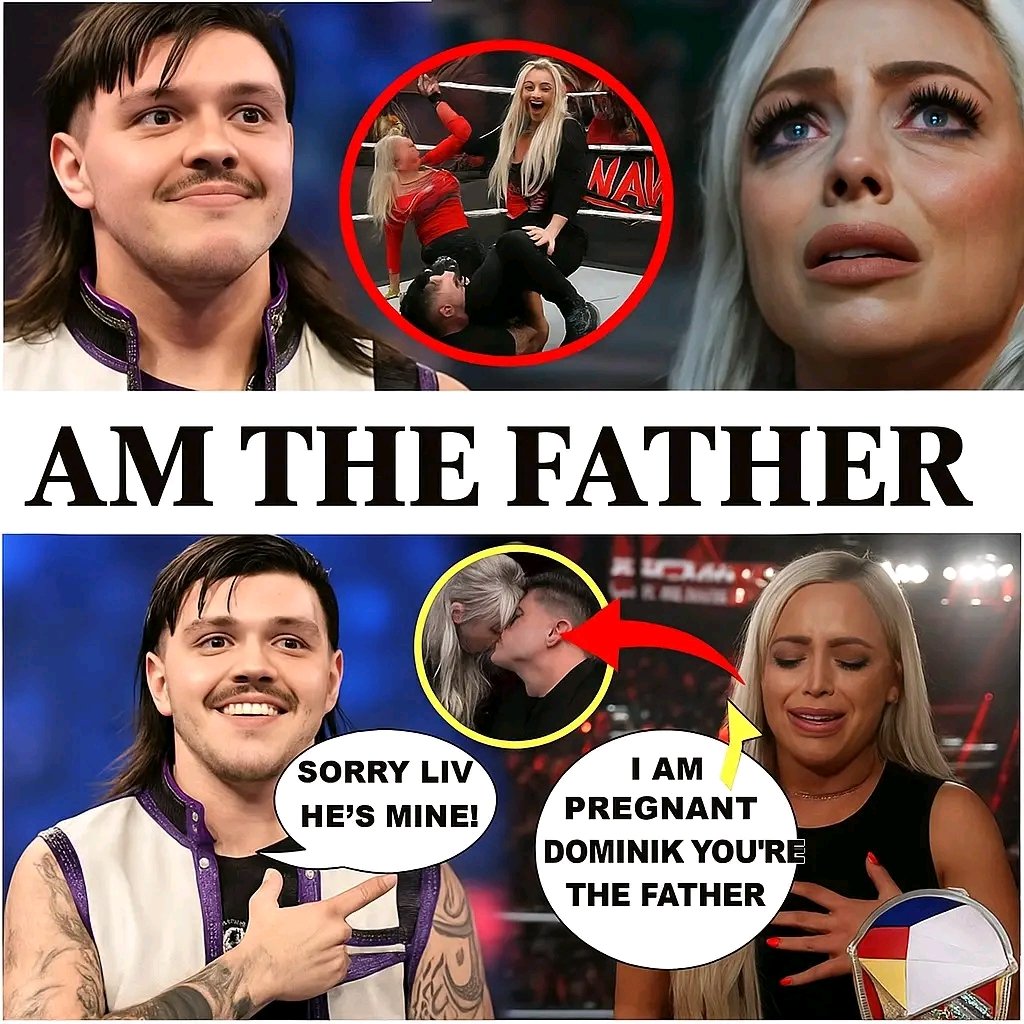 🔥 TOTAL SCANDAL IN WWE! Dominik Mysterio DENIES BEING THE FATHER OF Liv Morgan’s alleged baby after an unexpected incident – FULL VIDEO HERE!