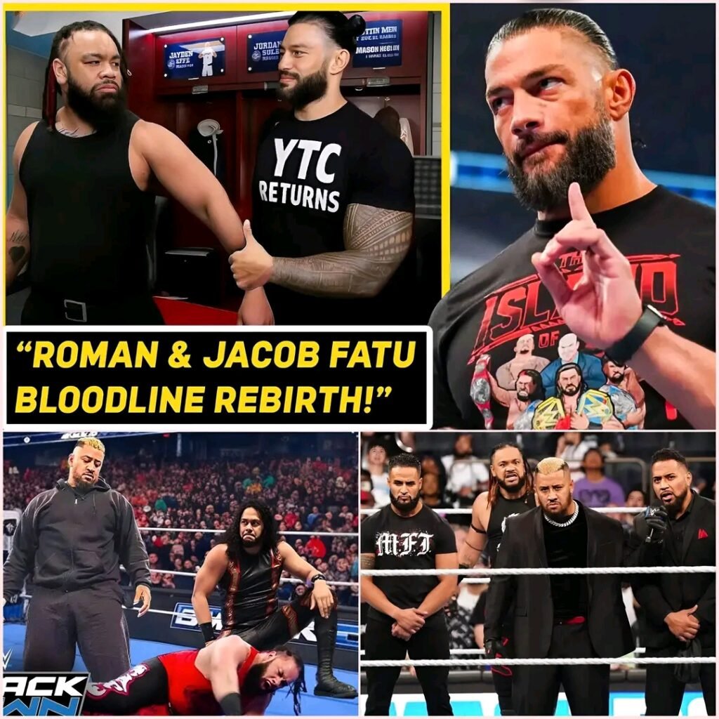 ROMAN REIGNS & JACOB FATU Reunite as the OG BLOODLINE to Battle Solo Sikoa & Seth Rollins Alliance!