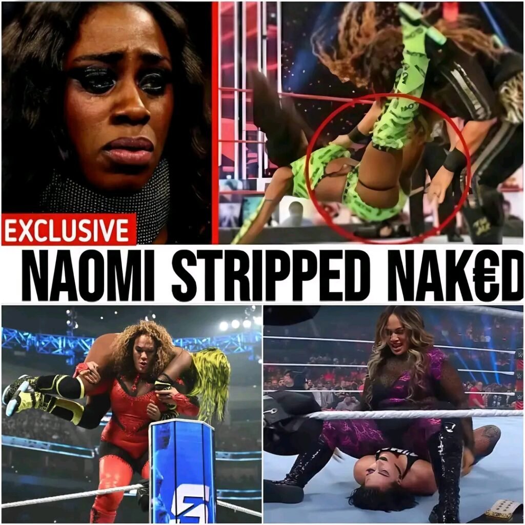 EMBARRASSING! NAOMI REACTS AFTER BEING STRIPPED N@KED BY NIA JAX ON SMACKDOWN