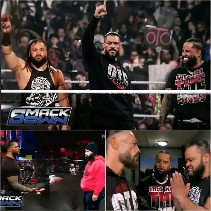 ROMAN REIGNS RETURNS TO WWE LIVE EVENT – CREATES A NEW BLOODLINE WITH JACOB FATU & JIMMY USO!