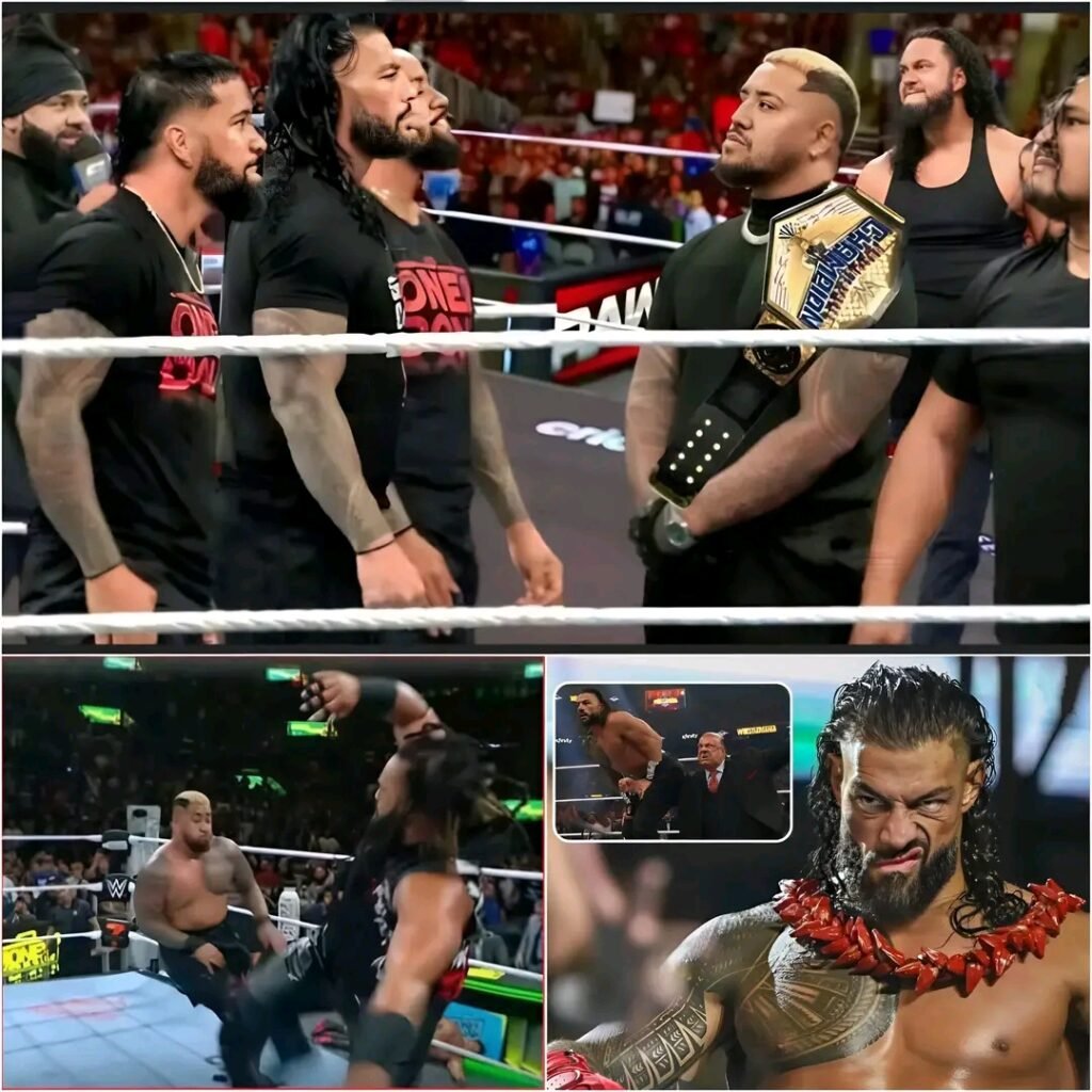 🚨WWE FINALLY‼️ Roman Reigns RETURNS With OG Bloodline – Brutally Attacks Solo Sikoa & The New Bloodline!
