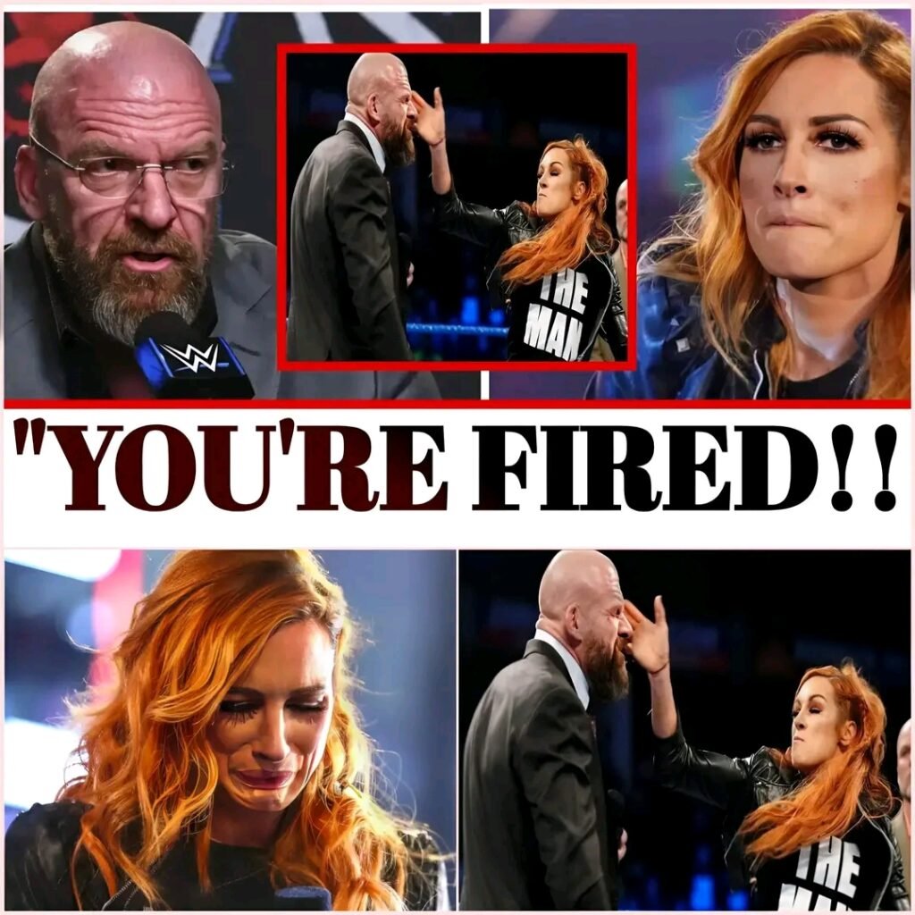 FIRED‼️TRIPLE H FIRES BECKY LYNCH DAYS BEFORE HER CONTACT EXPIRES. YOU WON’T BELIEVE THIS