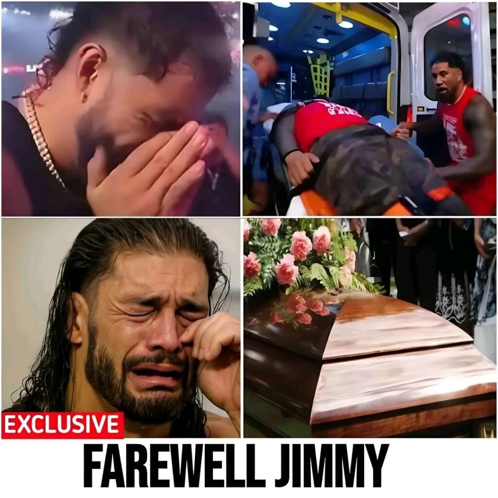 WWE IN MOURNING! ROMAN REIGNS SHATTERED BY THE LOSS OF COUSIN JIMMY USO DURING SMACKDOWN