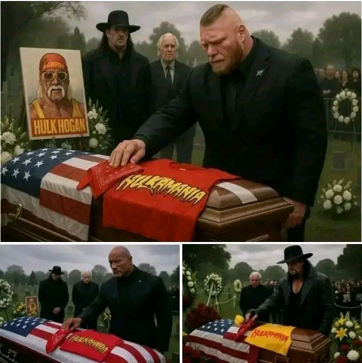 TRIBUTE MESSAGE: Brock Lesnar, The Rock & The Undertaker Say Goodbye to Hulk Hogan