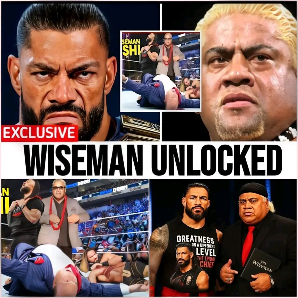 TRIBAL CHIEF ROMAN REIGNS DOES THE UNEXPECTED & ANNOUNCES RIKISHI AS NEW WISEMAN