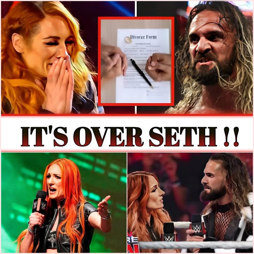 TRAGEDY STRIKES! WWE SUPERSTAR BECKY LYNCH FILES FOR DIV0RCE WITH SETH ROLLINS DUE TO THIS….