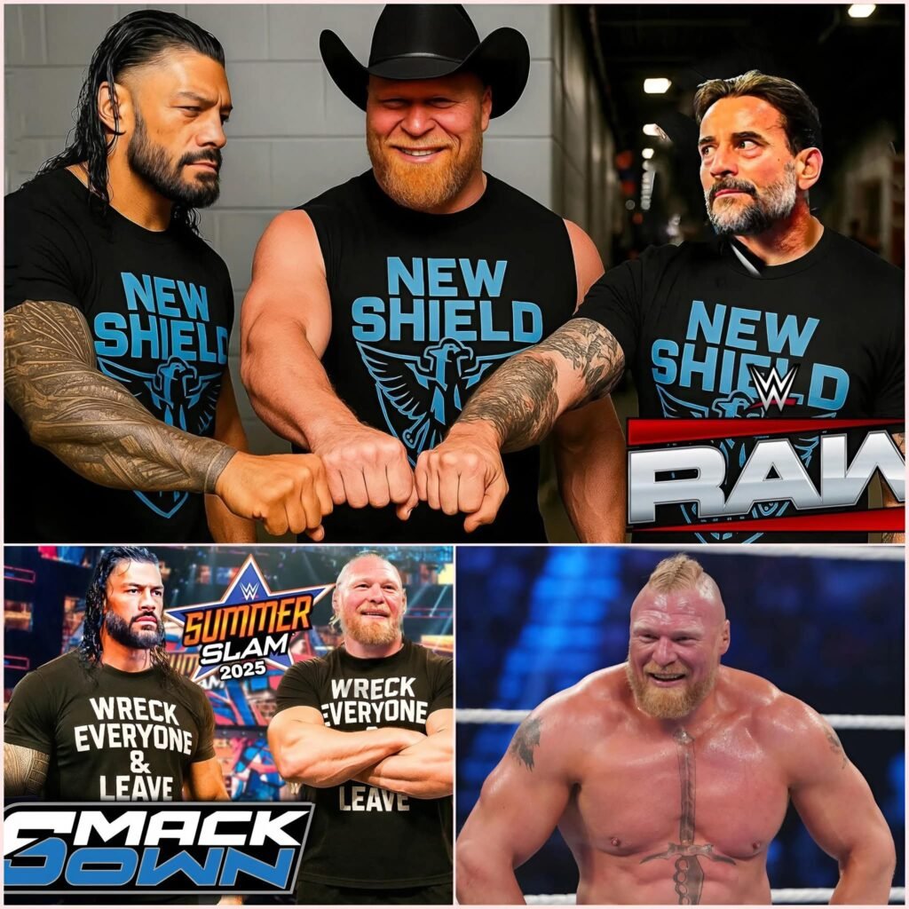 Roman Reigns & Brock Lesnar Creates NEW SHIELD To Destroy Seth Rollins After SummerSlam 2025!