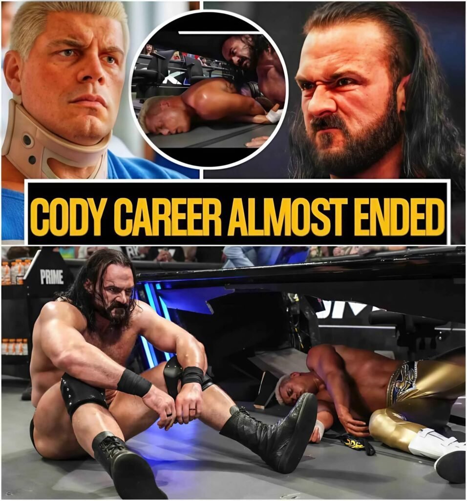 CODY RHODES SPEAK OUT AFTER DREW MCINTYRE’S RUTHLESS SMACKDOWN PROMO.