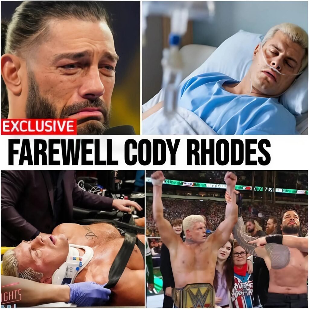 HEARTBREAKING! ROMAN REIGNS IN TEARS AFTER THE SUDDEN DEATH OF CODY RHODES