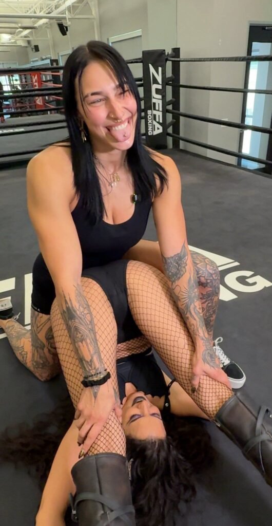 Because Mami is ALWAYS on top! Rhea Ripley is the freaking coolest! Kick butt at Wrestlemania 41 you got this!