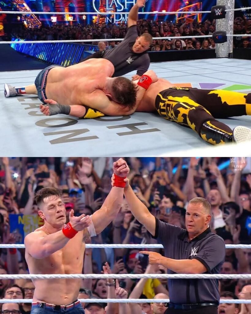 John Cena defeats Logan Paul. Cena has now 8 dates left