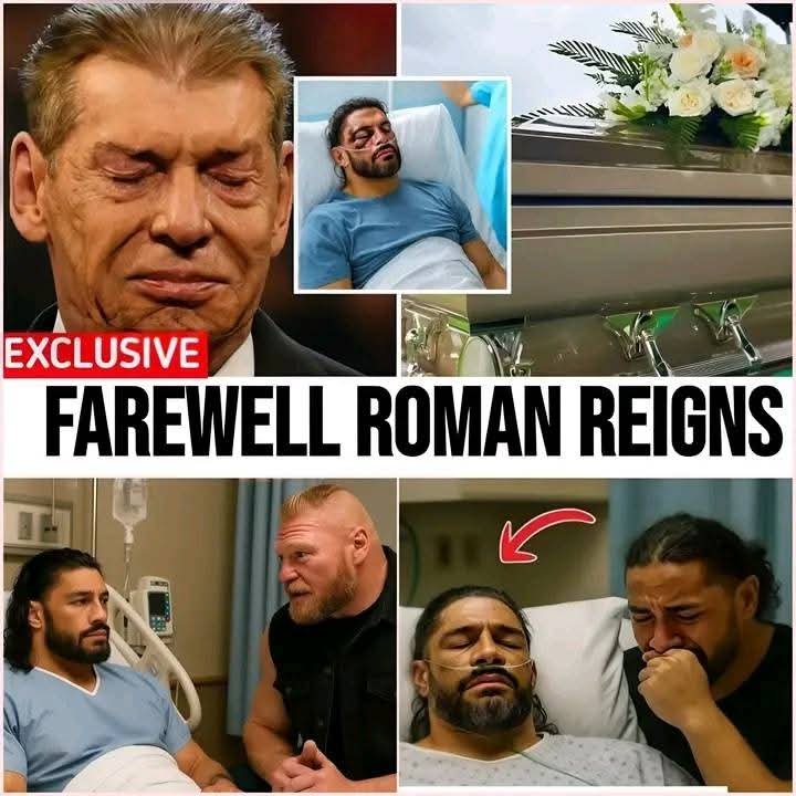 VINCE MCMAHON ANNOUNCE THE TRAGIC DEATH OF ROMAN REIGNS AFTER CLASH IN PARIS