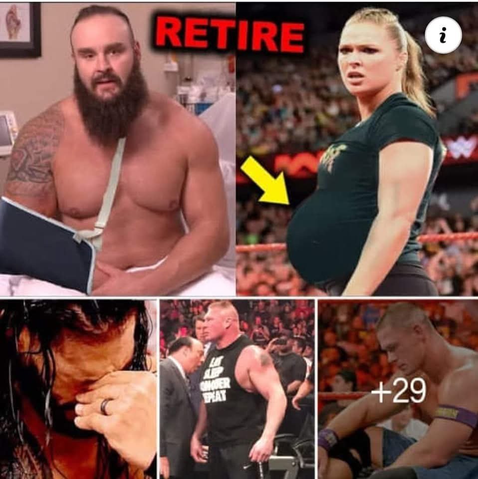 10 WWE Wrestlers Who Forced to Retire – Braun Strowman & Ronda Rousey
