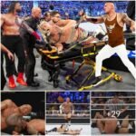 WWE  The Rock Vs Cody Rhodes Vs Roman Reigns Vs Seth Rollins All Raw Smackdown 2025, Dramatic Victory.