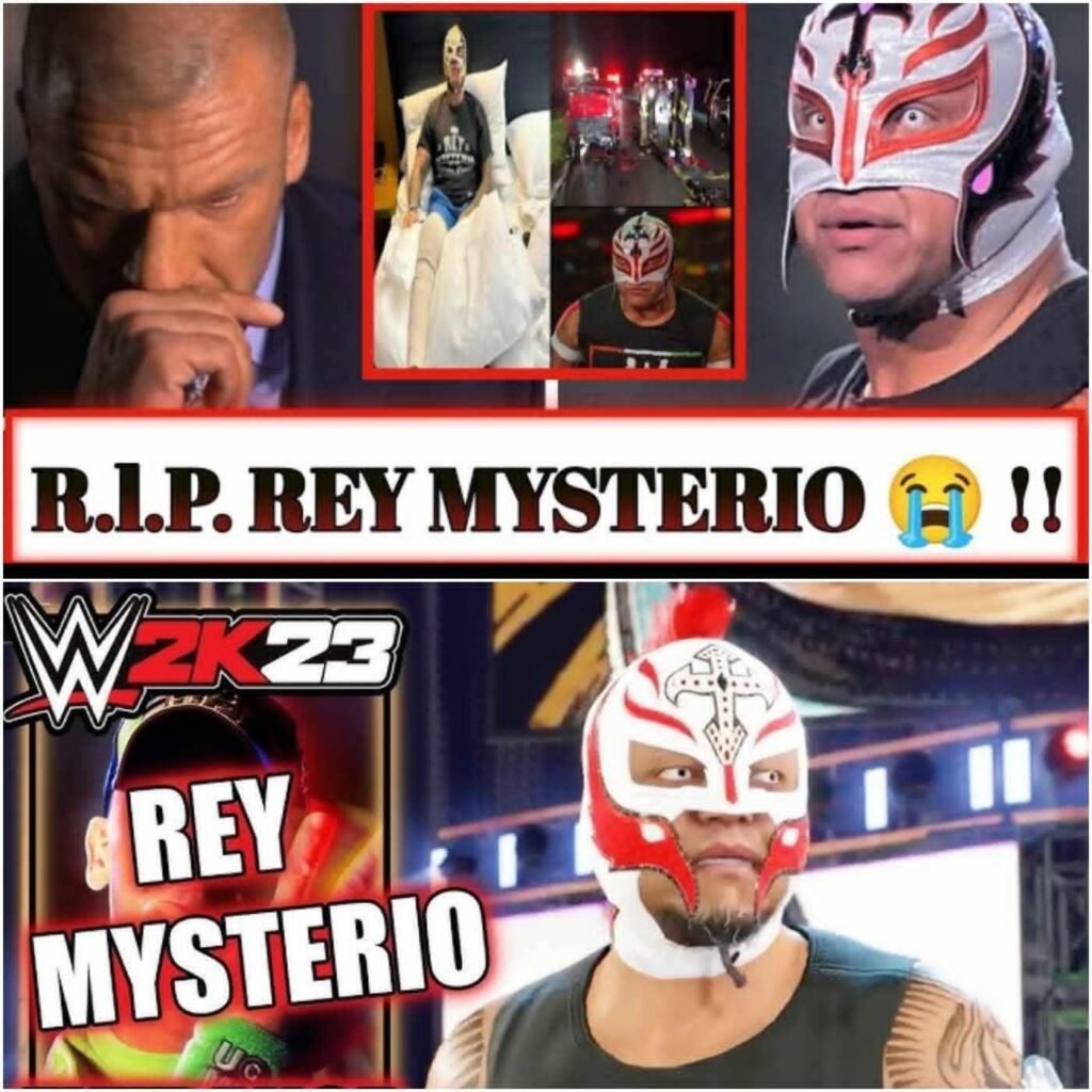TRAGIC LOSS !! TRIPLE H & WWE MOURNS THE PASSING OF REY MYSTERIO IN THIS GHASTLY MOTOR ACCIDENT !!