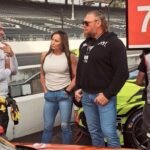 Brock Lesnar and Sable were spotted attending IMSA racing.