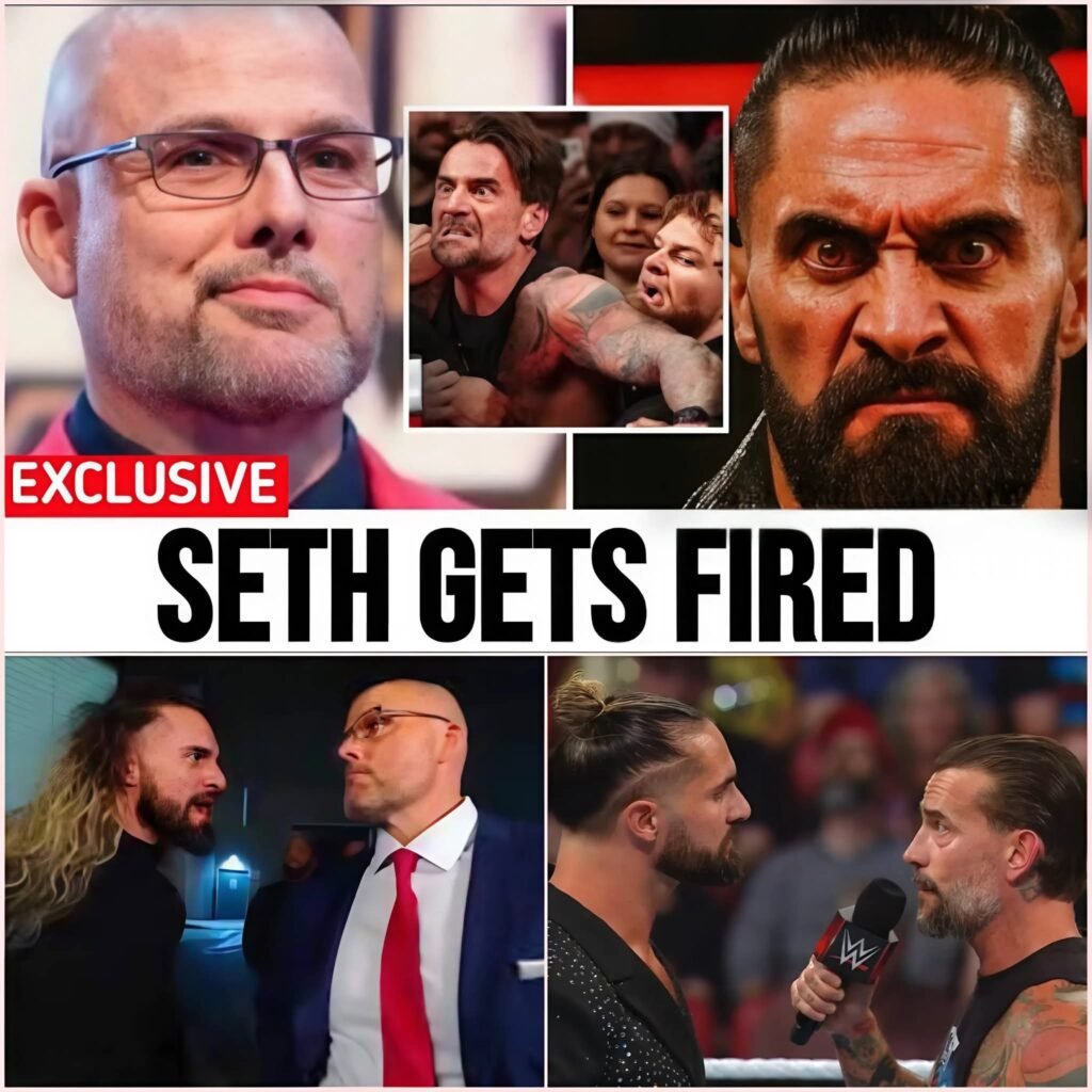 SHOCKING! ADAM PEARCE JUST DID THE UNTHINKABLE & FIRES SETH ROLLINS FOR HIS ATTACK ON CM PUNK