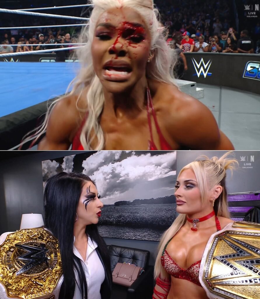 Some major botches in SmackDown’s main event tonight. Let’s run through them.