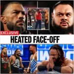ROMAN REIGNS AND JACOB FATU ATTACK BRON BREAKER AND BRONSON REED ON WWE SMACKDOWN