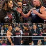 [The lights dim. The arena goes silent. Brock Lesnar’s music hits.]