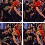 That time when Jey Uso randomly sniffed Becky Lynch’s hair on camera