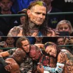 Jeff Hardy was emotional for The Dudley Boyz’s final match