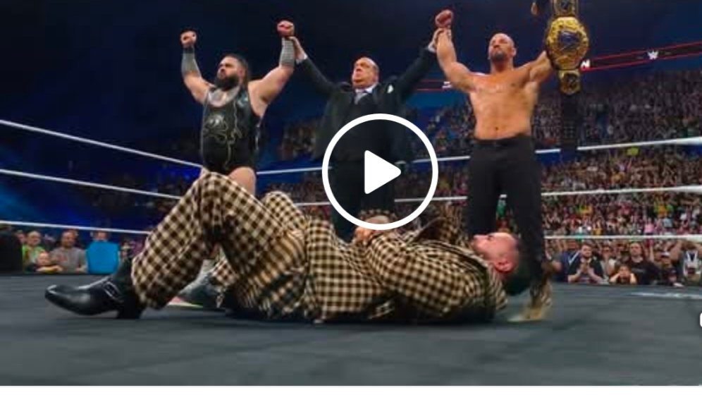 CM Punk beats Main Event Jey Uso & LA Knight in a Triple Threat Match to become the #1 Contender for the World Heavyweight Title