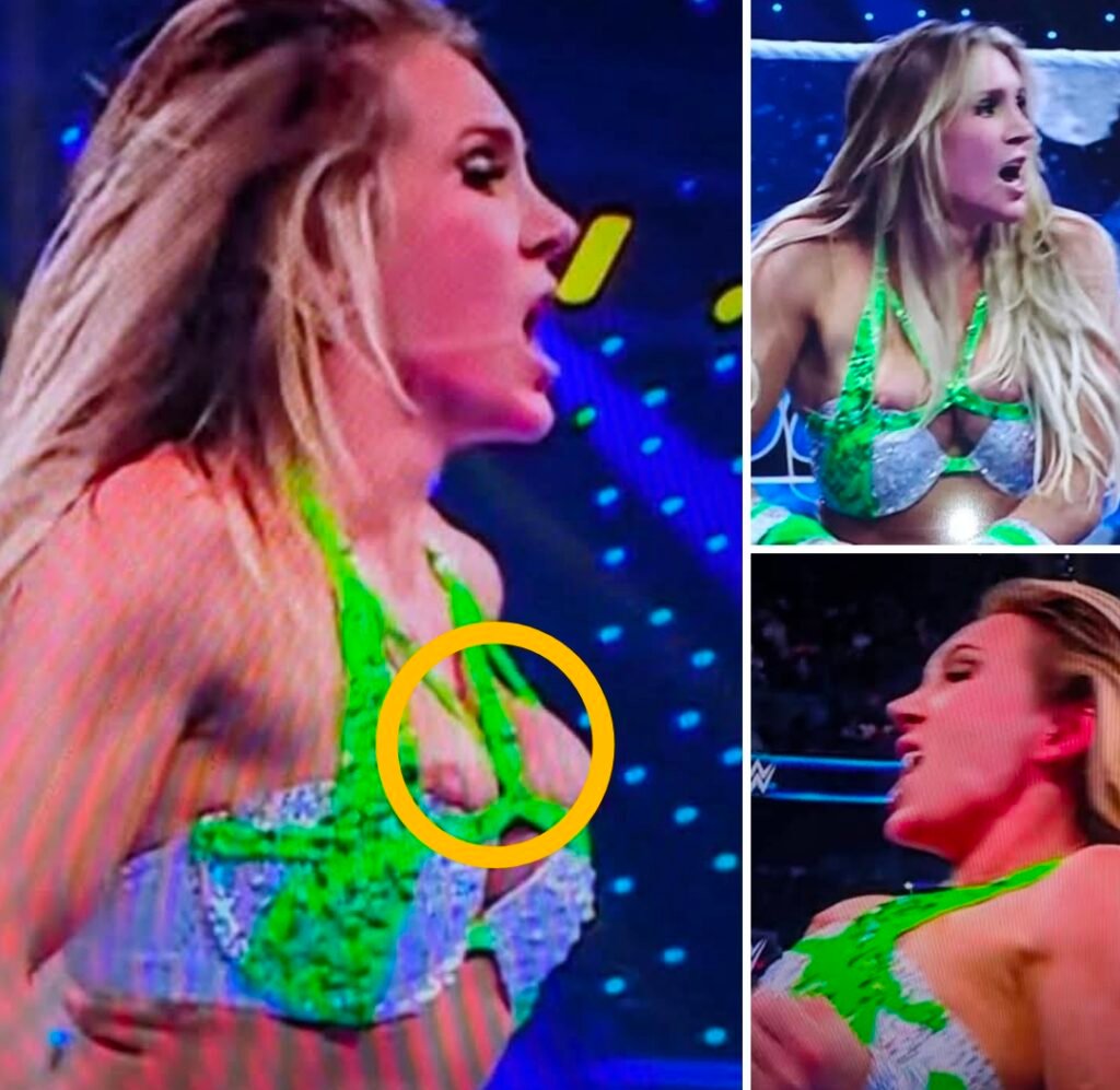 Charlotte Flair (Nip Slip On Smackdown) Charlotte Flair had a major wardrobe malfunction on Smackdown